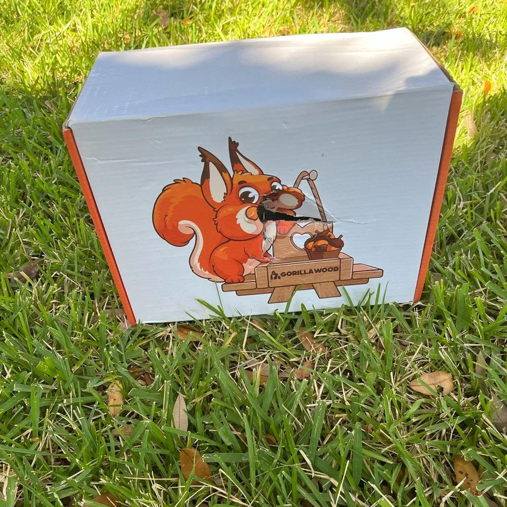 Gorilla Wood Squirrel Feeder